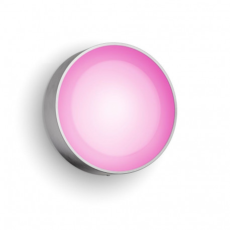 Philips Hue WCA Daylo Outdoor Wall Lantern, Inox | 15 W | 2000-6500 Hue White Colour Ambiance