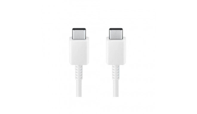 CP USB-C to USB-C Charging Cable 1m 2A Fast Charge Universal Data Sync White