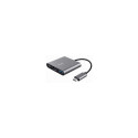 Trust Dokstacija Trust Dalyx 3-in-1 Multiport USB-C Grey