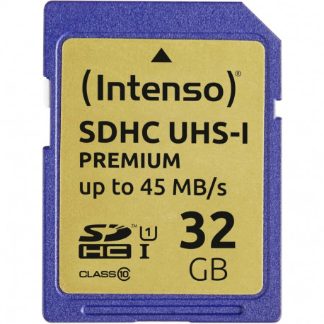 Intenso SDHC kaart 32GB Class 10 UHS-I Premium