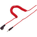 Kaiser Flash kaabel, punane 10m PC pistik ja 3,5mm pistik 1408