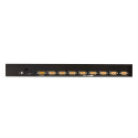 ATEN 8-port KVM PS/2+USB, OSD, rack 19",comb. konzole