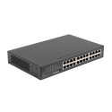 SWITCH LANBERG RSGE-24 24X 1GB UNMANAGED GIGABIT ETHERNET RACK 19"