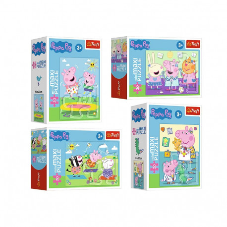 TREFL PEPPA PIG Mini Maxi puzzle, 20 pcs