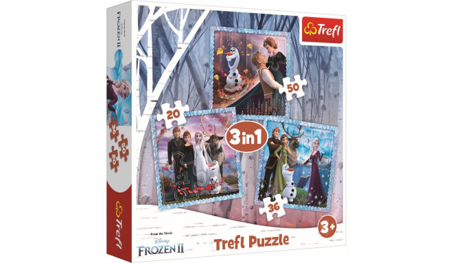 TREFL FROZEN Pusle komplekt, 3 tk, Frozen 2
