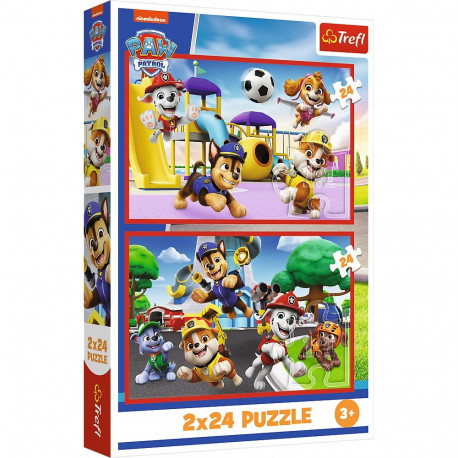 TREFL PAW PATROL puslede komplekt Käpapatrull, 2x24 osa
