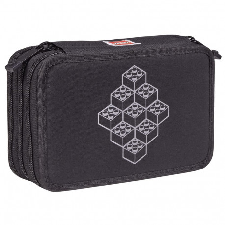 LEGO 3 Layer Pencil Case with content Bricks
