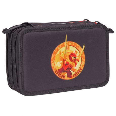 LEGO NINJAGO 3 Layer Pencil Case with content Dragon Energy