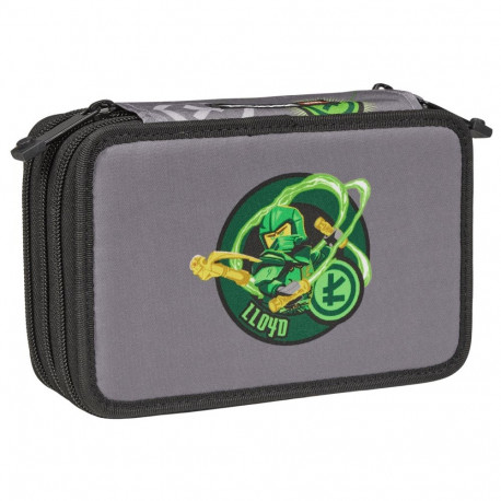 LEGO NINJAGO 3 Layer Pencil Case with content Elemental Master of Energy