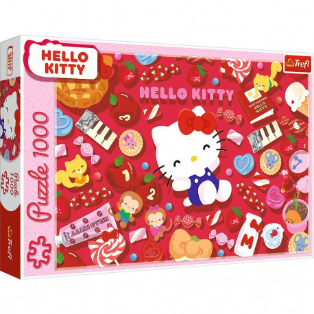 TREFL HELLO KITTY Pusle, 1000 osa