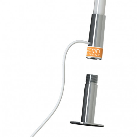 Scan-Antenna 10000-020 terasest tekikinnitus mereantennidele 1"-14NF keermega