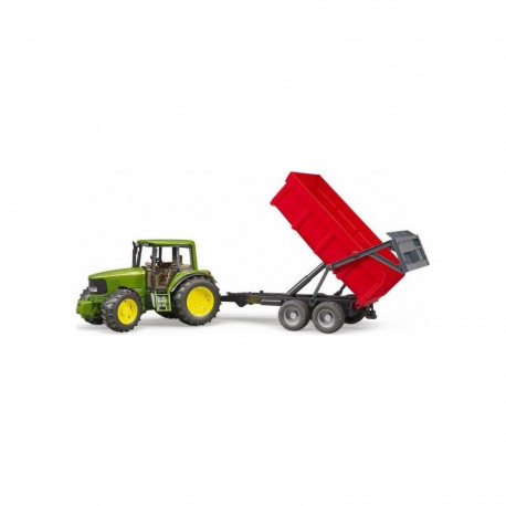 02057 John Deere 6920 mit Wannenkippanhänger (mit Automatikrückwand)