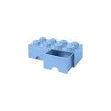Room Copenhagen LEGO Brick Drawer 8 light blue - RC40061736
