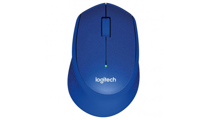 Logitech mouse M330 Silent Plus, blue