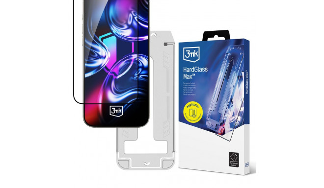 3mk Hardglass Max Tempered Glass for iPhone 16 Pro Max