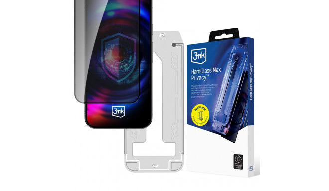 3mk Hardglass Max Privacy Screen Protector for Samsung Galaxy A16 4G / 5G / A17 4G / 5G