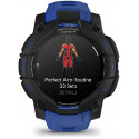 Garmin Instinct 3 AMOLED 45mm, must/sinine