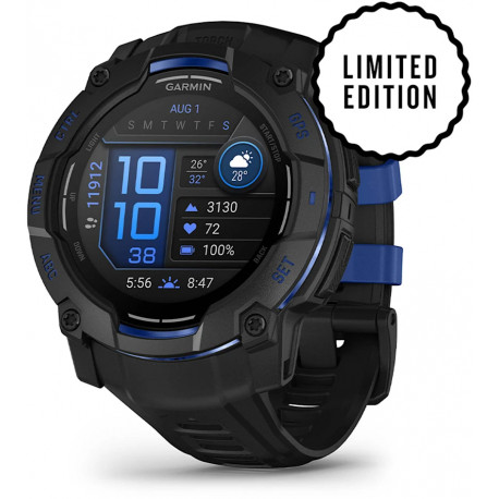 Garmin Instinct 3 AMOLED 50mm, black/black-blue