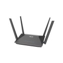 ASUS RT-AX52 AX1800 AiMesh wireless router Gigabit Ethernet Dual-band (2.4 GHz / 5 GHz) Black