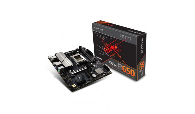 Sapphire B650M-E AMD B650 Socket AM5 micro ATX emaplaat
