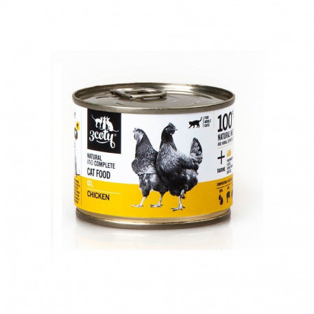 3COTY 01 Chicken - wet cat food - 180g