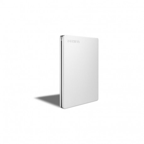 Toshiba väline kõvaketas Canvio Slim 2TB 2.5" Micro-USB B 3.2 Gen 1 (3.1 Gen 1), hõbedane