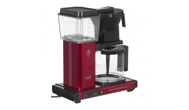 MOCCAMASTER KBG SELECT METALLIC RED DRIP COFFEE MAKER