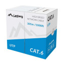 LANBERG kaabel UTP CAT.6 305M vask hall