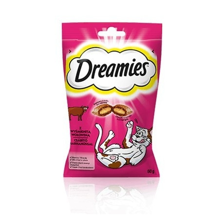 Dreamies 4008429037948 kasside kuivtoit 60 g täiskasvanud veiseliha