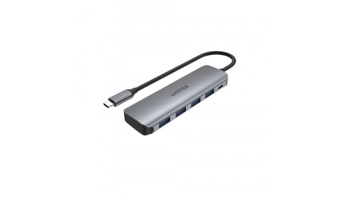 UNITEK H1107A liidesehub USB 3.2 Gen 1 (3.1 Gen 1) Type-A 5000 Mbit/s hall