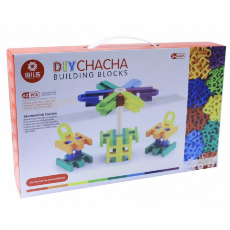 drabinki klotsid 62 elementi karbis