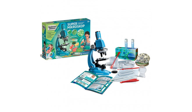 Clementoni 50755 teaduslik mänguasi super mikroskoop poola keeles