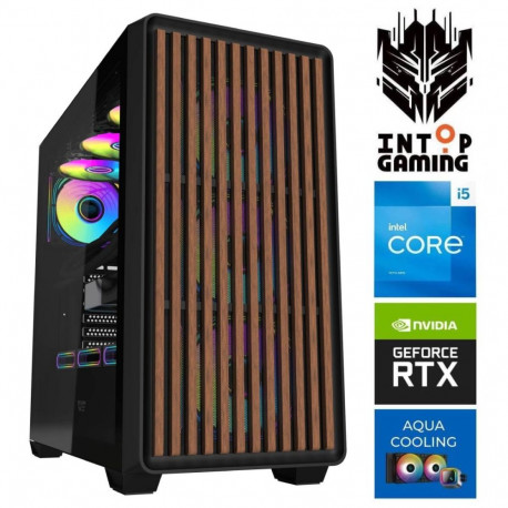 INTOP AQUA i5-14400F 32GB DDR5 1TB SSD M.2 NVME RTX5060Ti 8GB no-OS