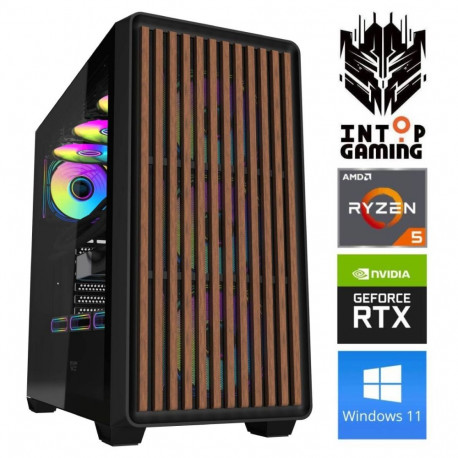 INTOP Ryzen 5 7500F 16GB DDR5 1TB SSD M.2 NVME RTX5060 8GB WIN11