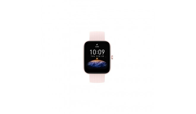 Amazfit Bip 3 Pro 4.29 cm (1.69&quot;) TFT 44 mm Digital 240 x 280 pixels Touchscreen Pink GPS (