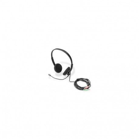Digitus On Ear Office Headset with Noise Reduction, 3.5 mm Stereo