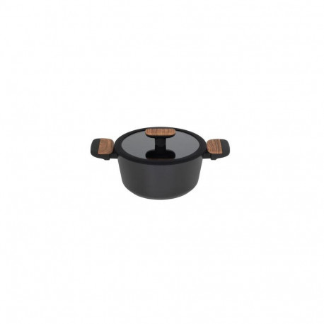 Resto Kitchenware Mon 2.6 L Round Black, Wood