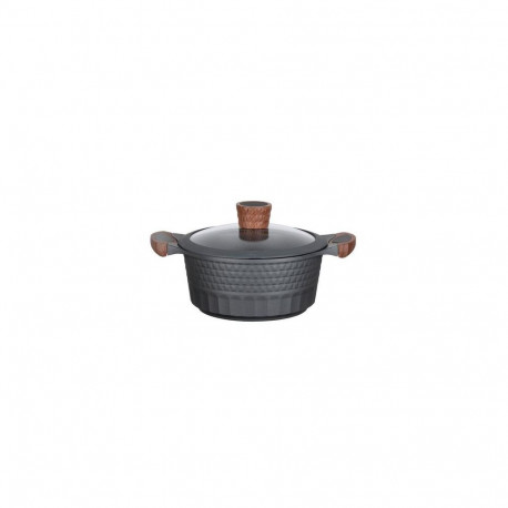 Resto Kitchenware Capella 2.6 L Round Black, Wood
