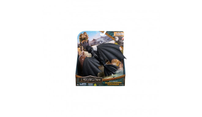 How to train your dragon Dreamworks Dragons, Battle Dragons, Plasma Sounds Night Fury, 13” Action Fi