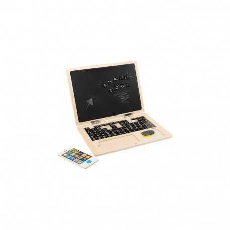 Small foot Wooden Laptop with Magnet Board