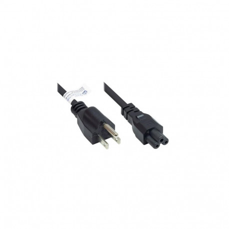 Alcasa P4505-S018 power cable Black 1.8 m NEMA 5-15P C5 coupler