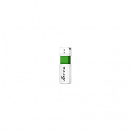 MediaRange MR973 USB flash drive 32 GB USB Type-A 2.0 Green, White