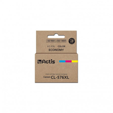 Actis KC-576 Canon printer ink, replacement Canon CL-576XL; Supreme; 15 ml; colour: blue, yellow, re