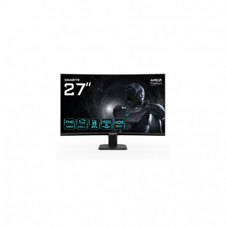 GIGABYTE GS27FC2 27" FHD Curved Gaming Monitor - 1920 x 1080, 240Hz, 1, 350 cd/m², HDR Read