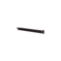 Digitus DN-95440 power distribution unit (PDU) 9 AC outlet(s) 1U Black, Silver