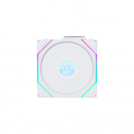 Lian Li Uni Fan TL120 LCD Wireless Computer case 12 cm White 1 pc(s)