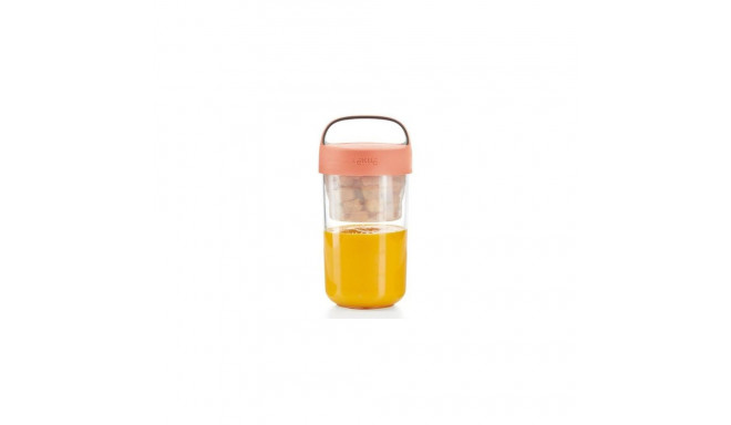 Lékué 885006 food storage container Round Jar 0.6 L Coral 1 pc(s)