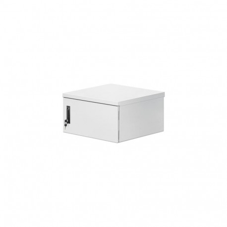 Intellinet Industrial IP55 19" Wall Mount Cabinet with Integrated Fans, 6U 600 mm (17.7 in.