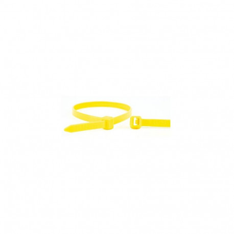 WKK 110226471 cable tie Releasable cable tie Plastic, Polyamide Yellow 100 pc(s)