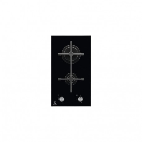 Electrolux EGC3322NVK Black Built-in Gas 2 zone(s)